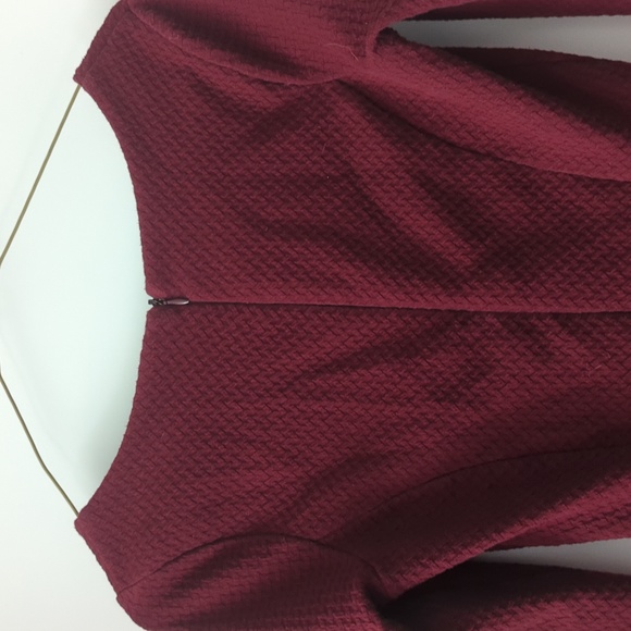 Burgundy Old Navy Dress - Picture 3 of 4